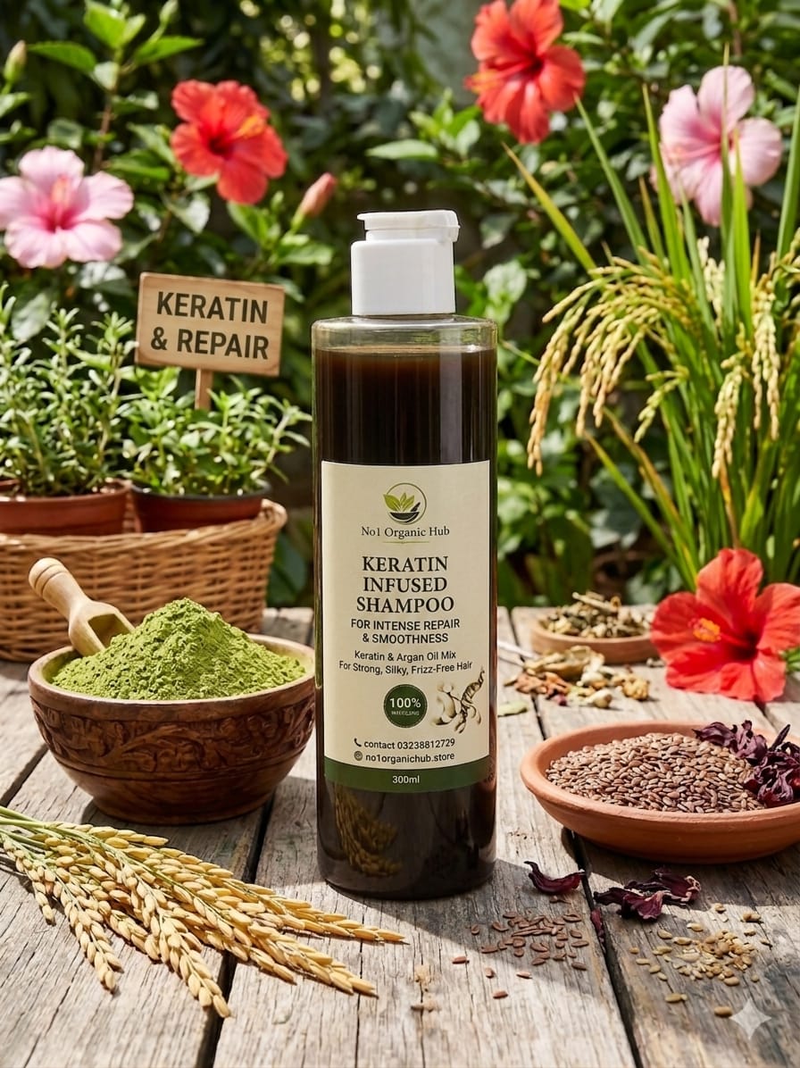 No1 Organic Hub Keratin Shampoo