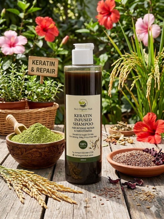 No1 Organic Hub Keratin Shampoo