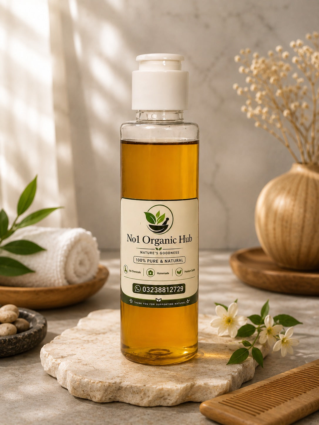 No1 Organic Hub Oil